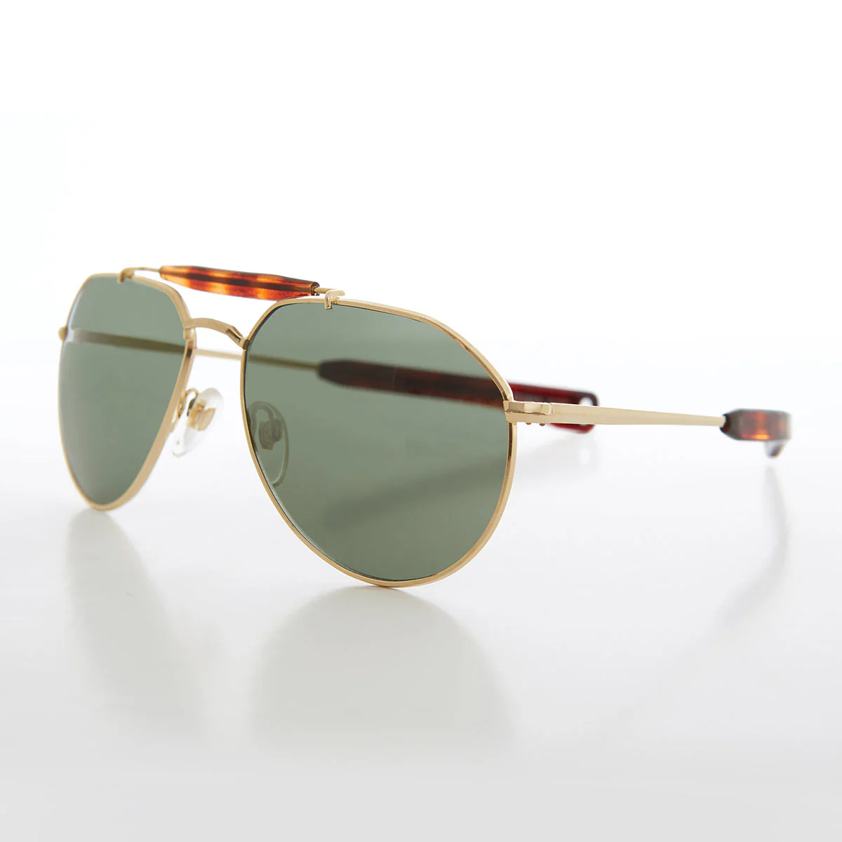 Large 62mm Unisex Aviator Sunglass - Bowser - Image 2