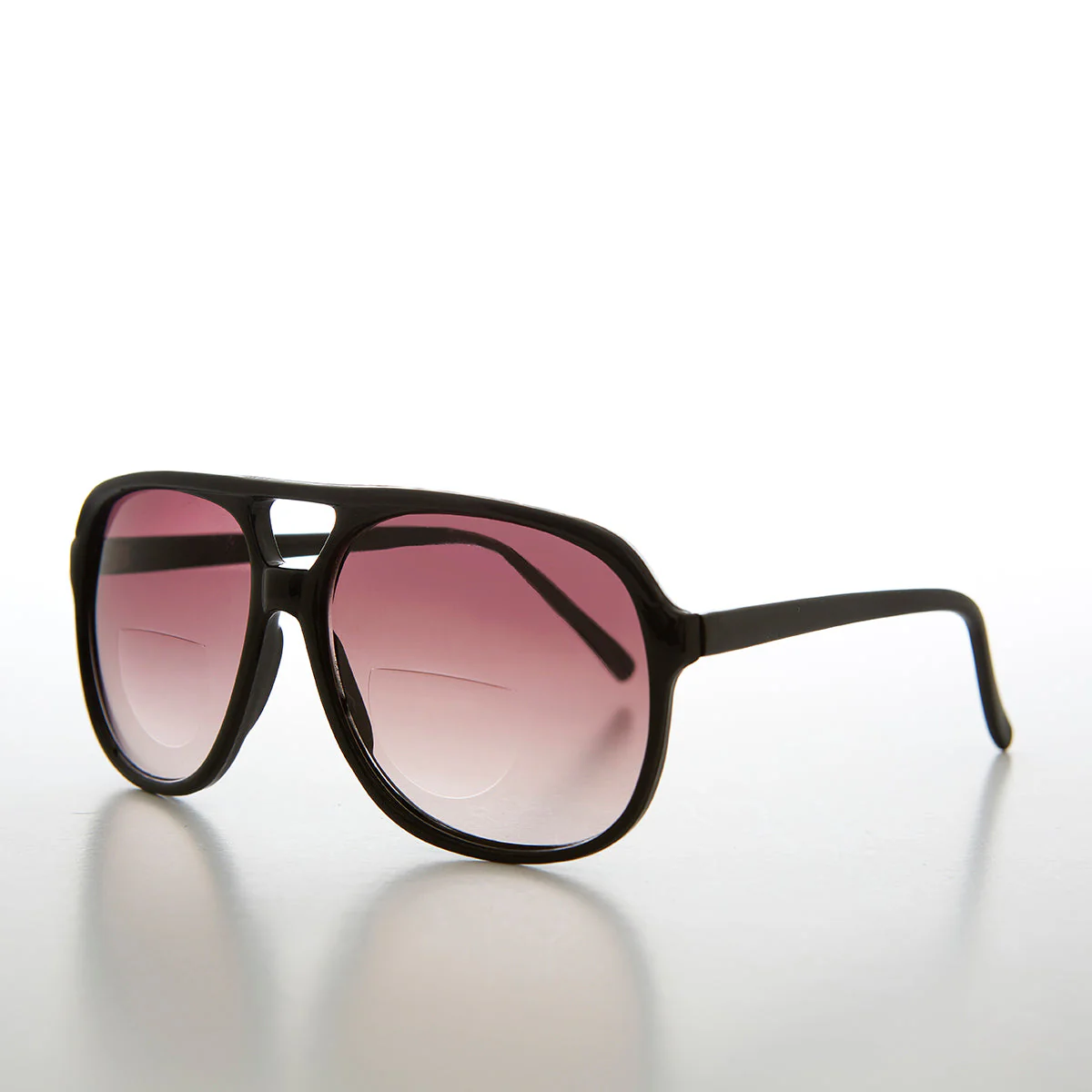 Large Bifocal Aviator Sunglass Reader - Jeffery - Image 2