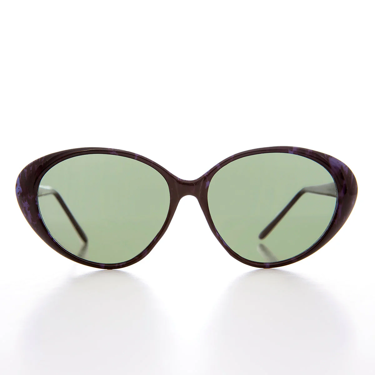 Large Oval Cat Eye Sunglass - Luxx