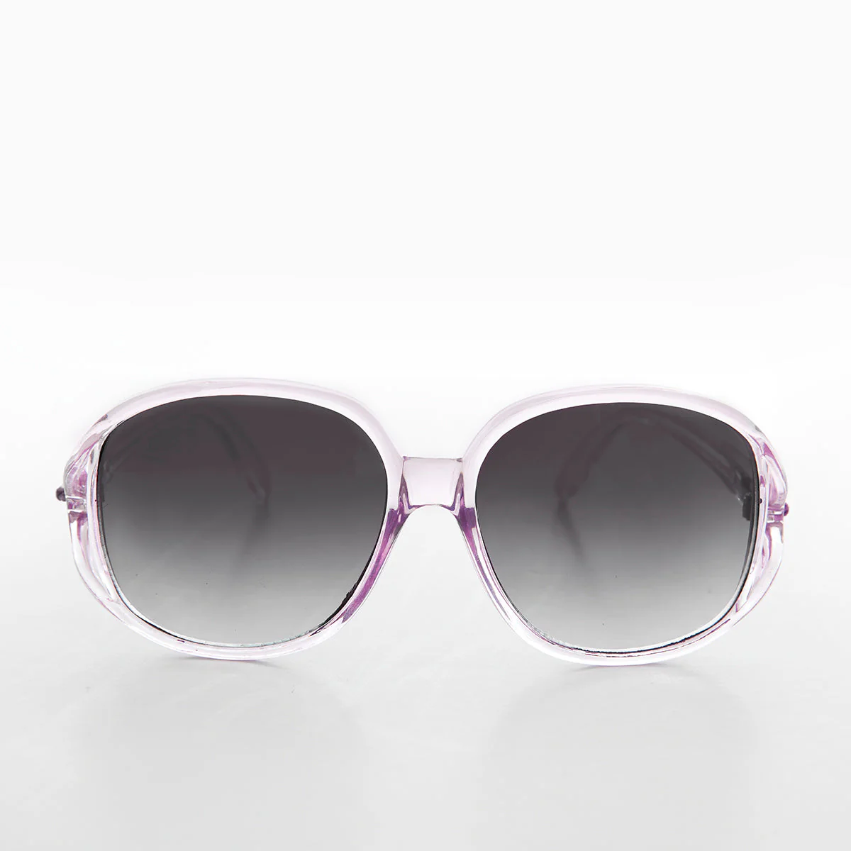 Large Round Oversized Women's Boho Vintage Sunglasses - Grace - Image 5