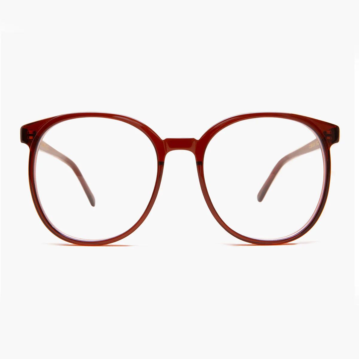 Large Round Retro Reading Glasses - Smarty - Image 4