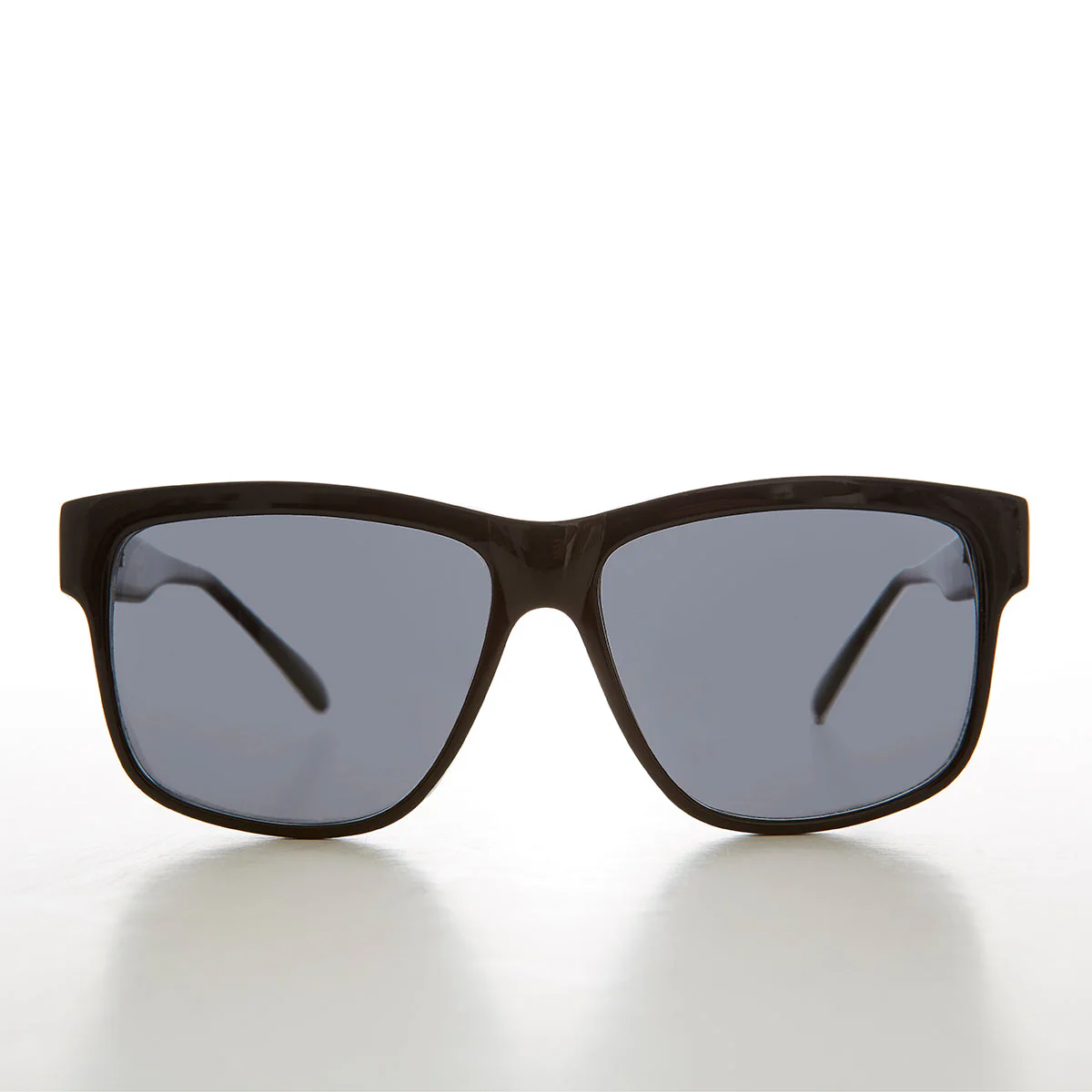 Large Square Block Frame Vintage Sunglass - Bryn