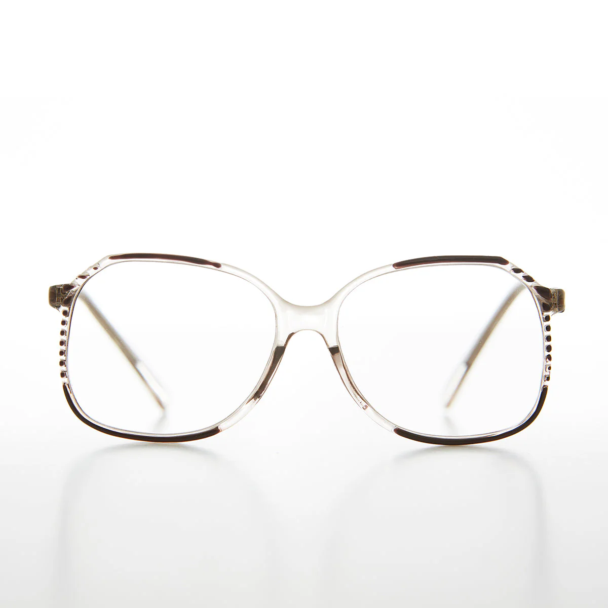 Large Square Optical Quality Reading Glasses - Wynn - Image 3