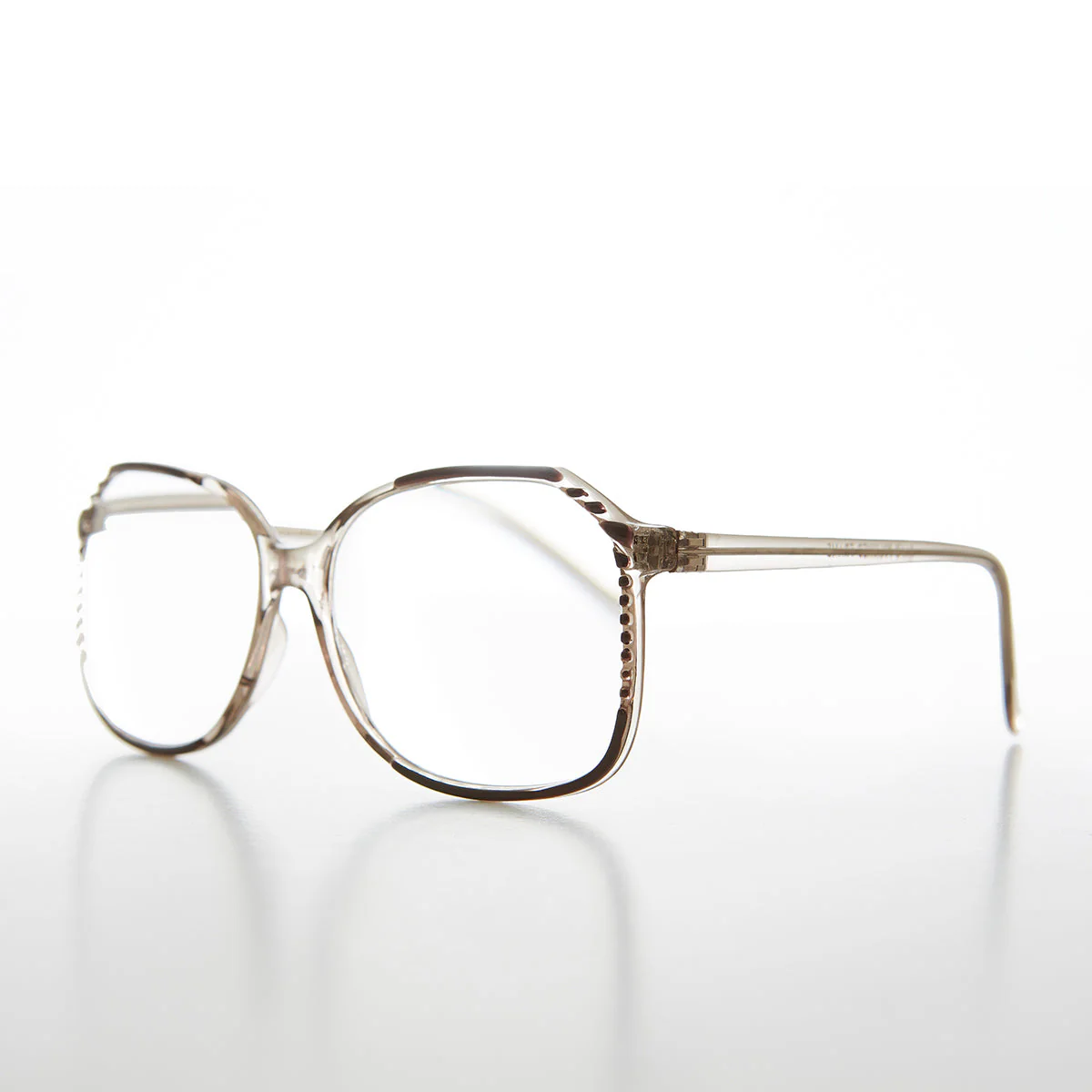 Large Square Optical Quality Reading Glasses - Wynn - Image 4
