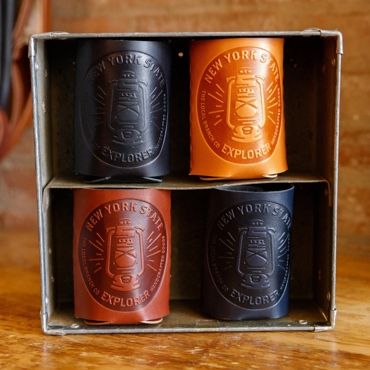 Leather Can Koozie -USA Made - Image 4