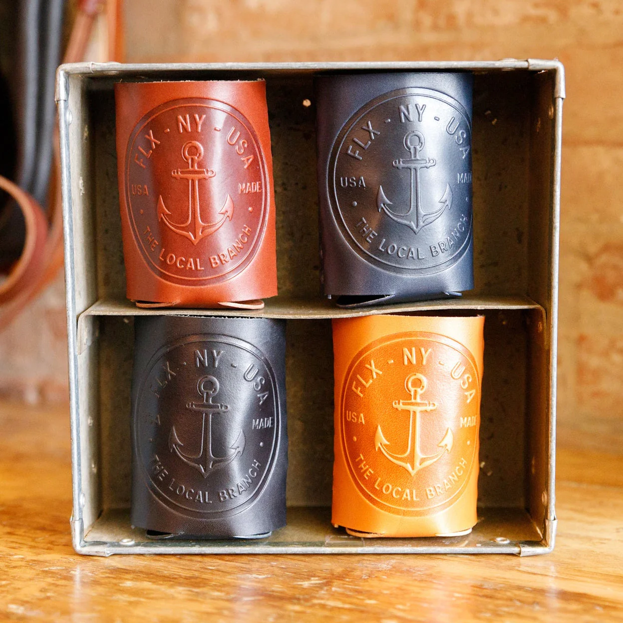 Leather Can Koozie -USA Made - Image 9