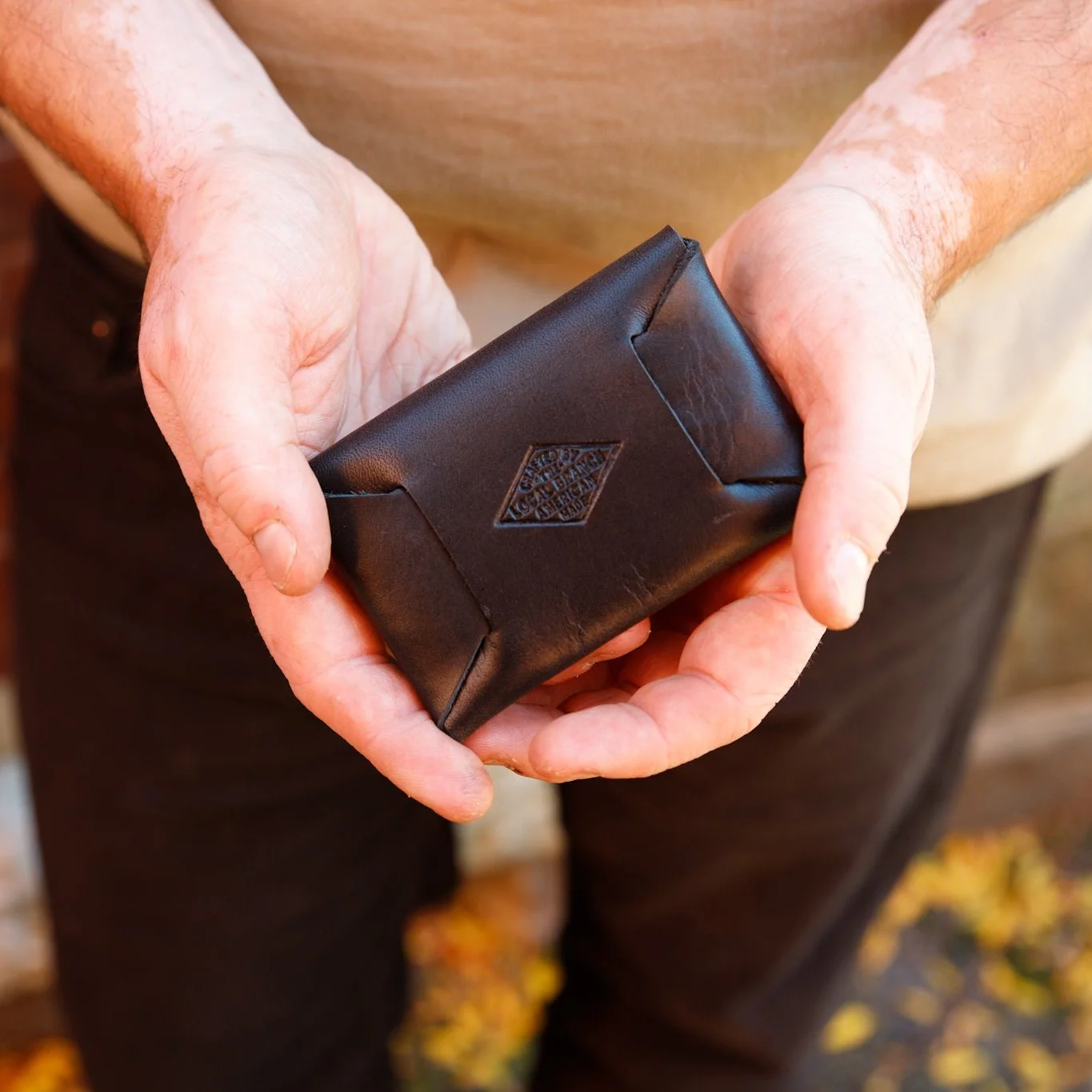 Leather Fold Wallet - USA Made - Image 2