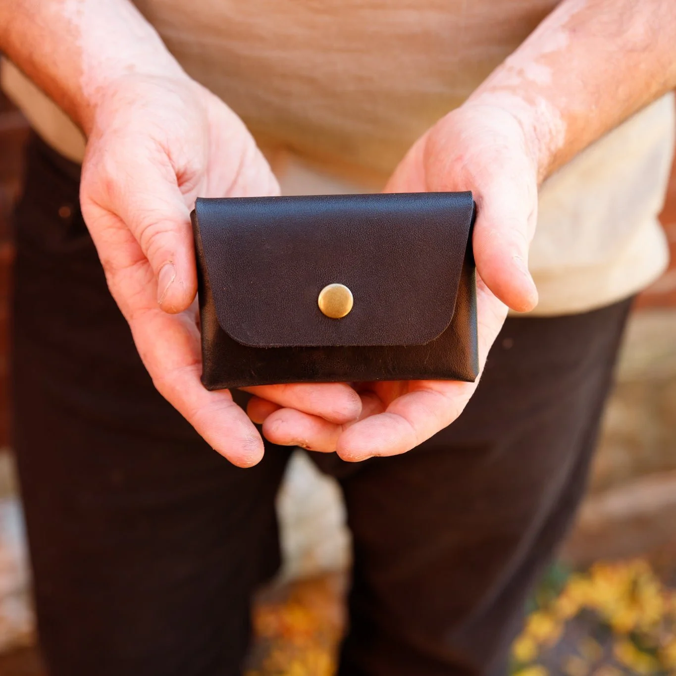 Leather Fold Wallet - USA Made - Image 7