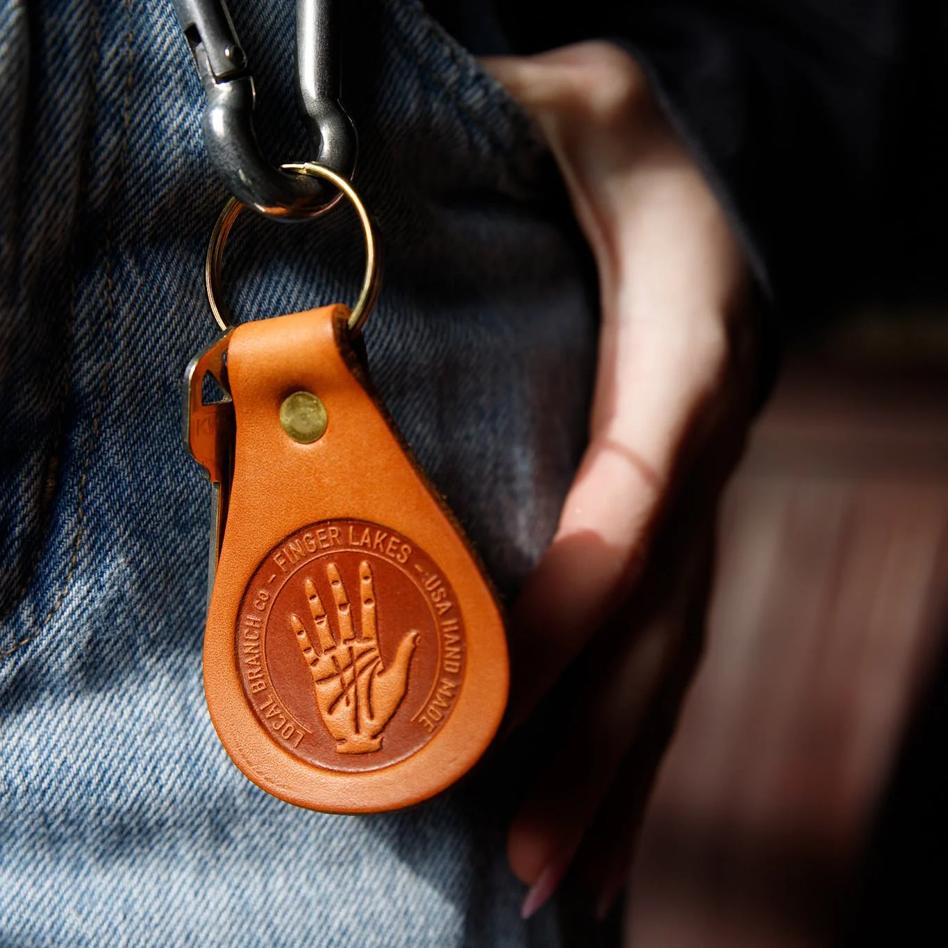 Leather Key Fobs - USA Made - Image 2