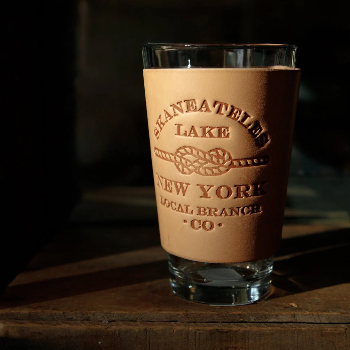 Leather Pint Glass  - USA Made - Image 13