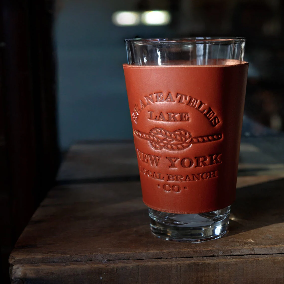 Leather Pint Glass  - USA Made - Image 14