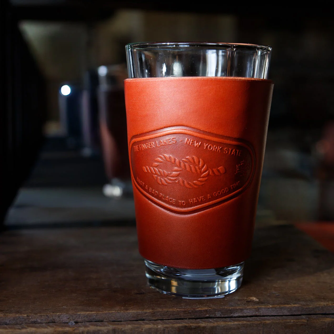 Leather Pint Glass  - USA Made - Image 15