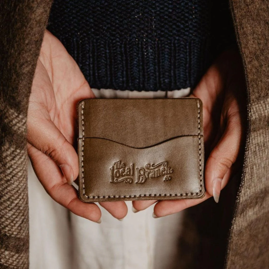 Leather Slim Wallet - USA Made - Image 3