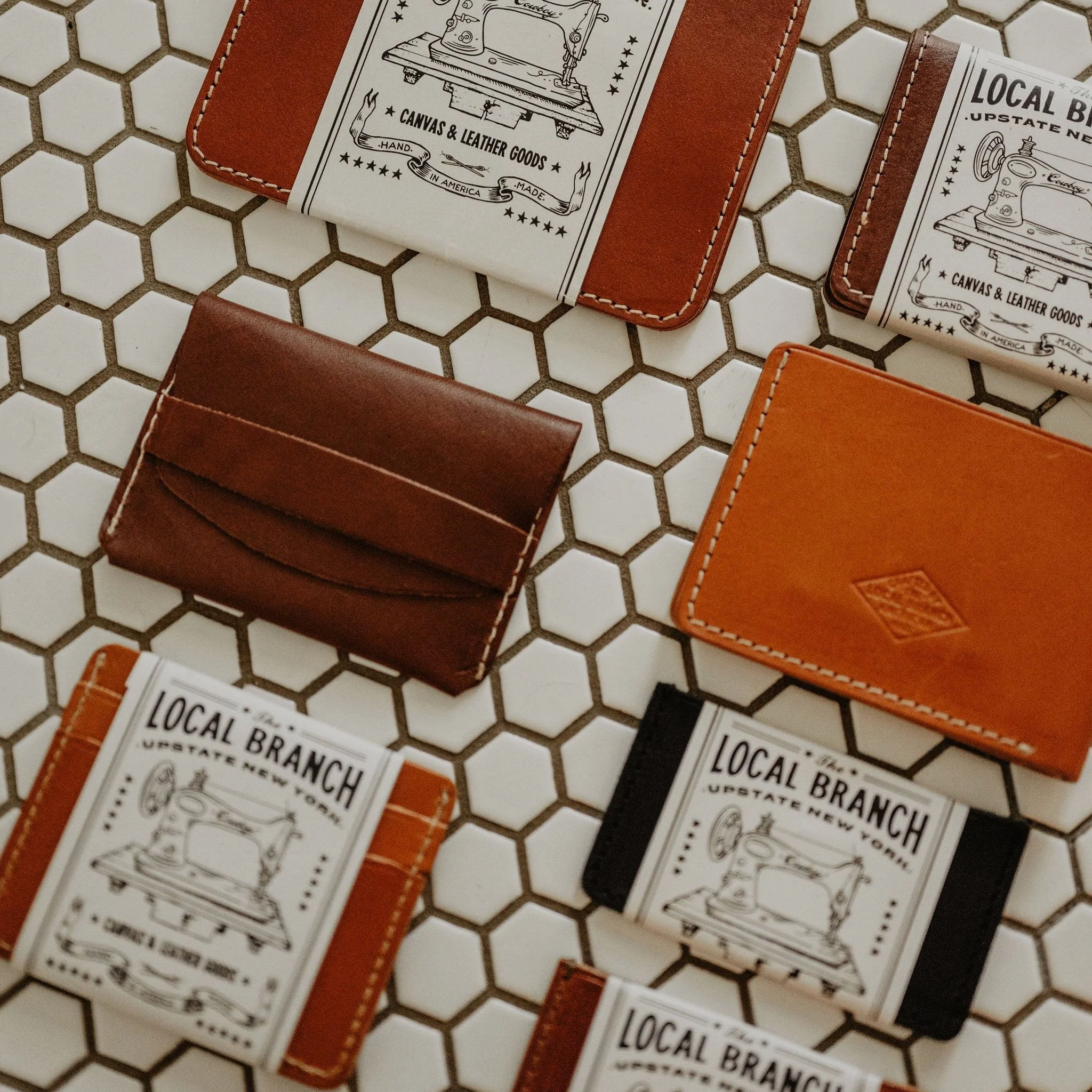 Leather Slim Wallet - USA Made - Image 5