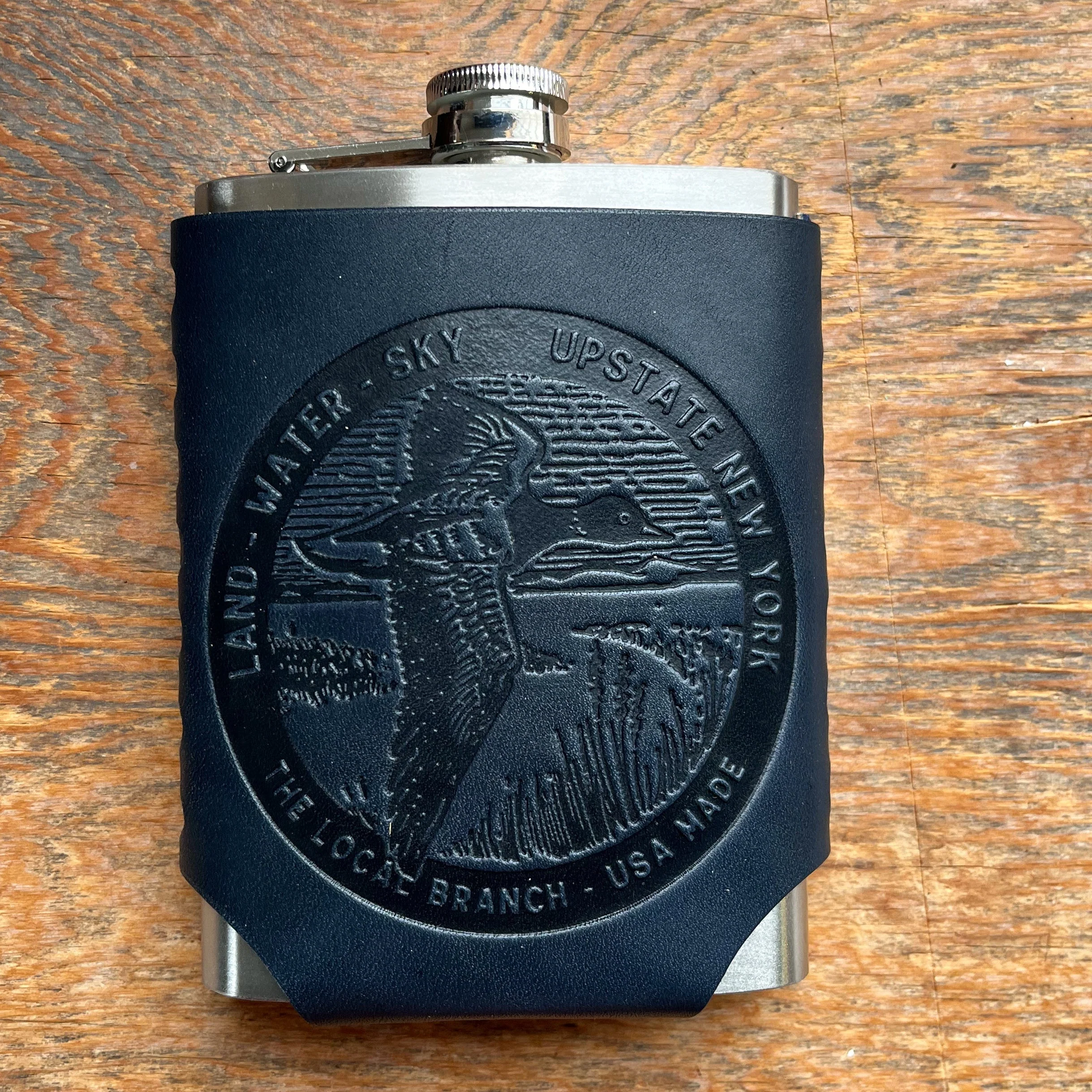 Leather Wrapped Flask - Image 9