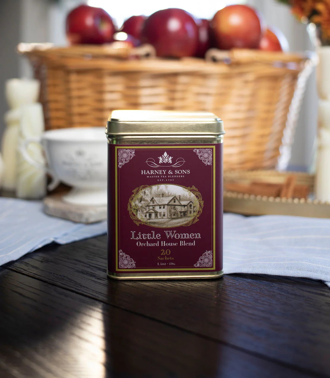 Little Women Orchard House Blend, Tin of 20 Sachets - Image 2