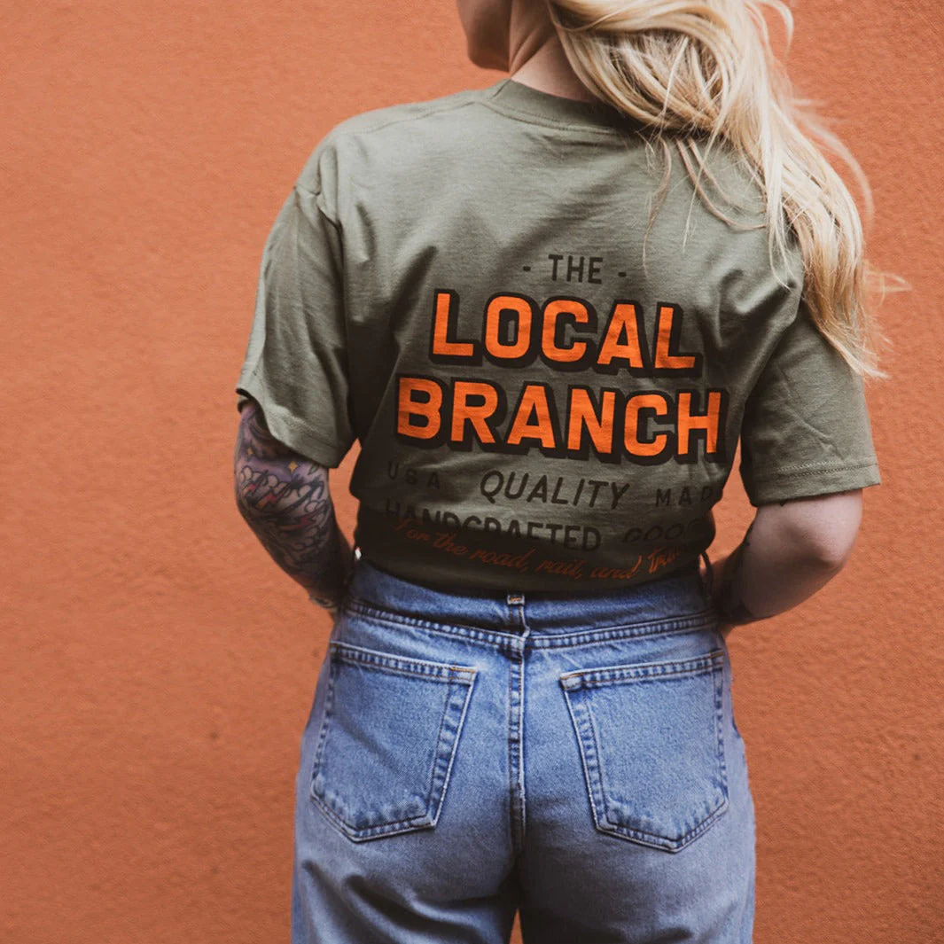 Local Branch Diamond Tee - USA Made - Image 2