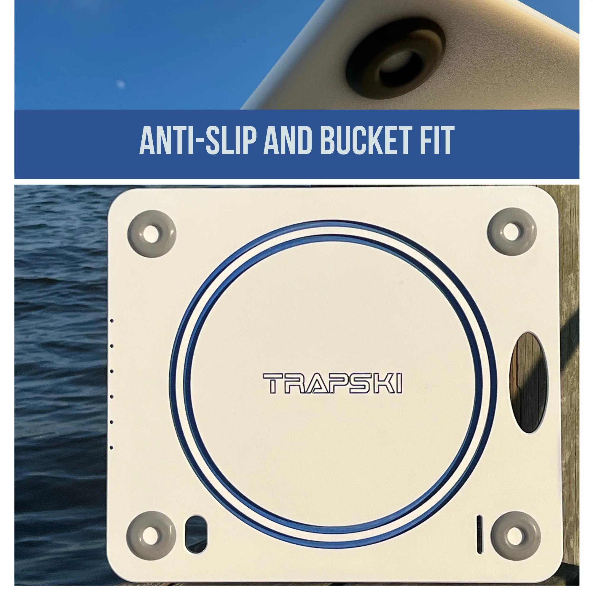 Made in the USA | Premium Bucket or Cooler Fishing Cutting Board - Image 5