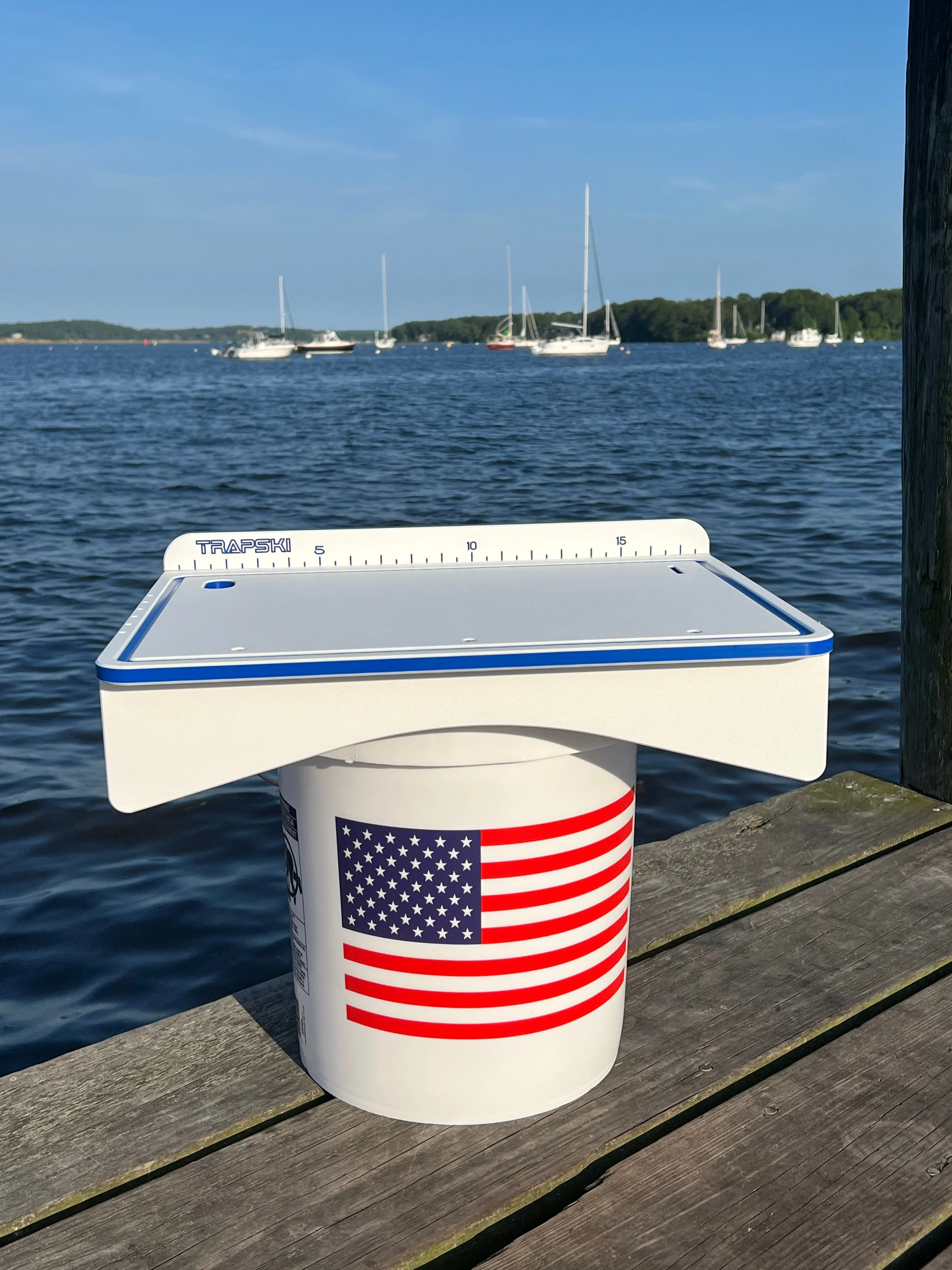 Made in the USA | Premium Single Bucket Raised 18" Fillet Table and Cutting Board - Image 12