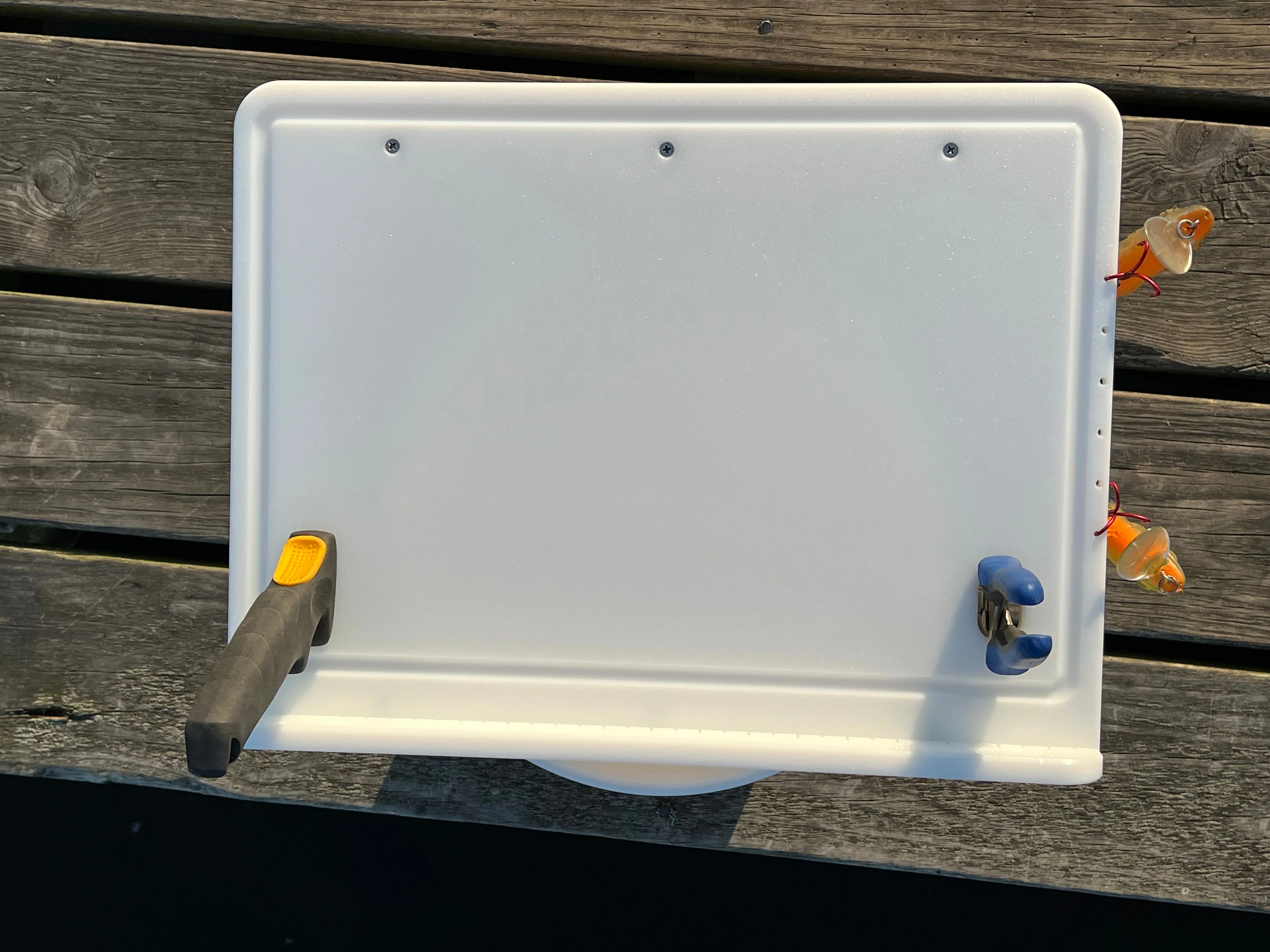 Made in the USA | Premium Single Bucket Raised 18" Fillet Table and Cutting Board - Image 19