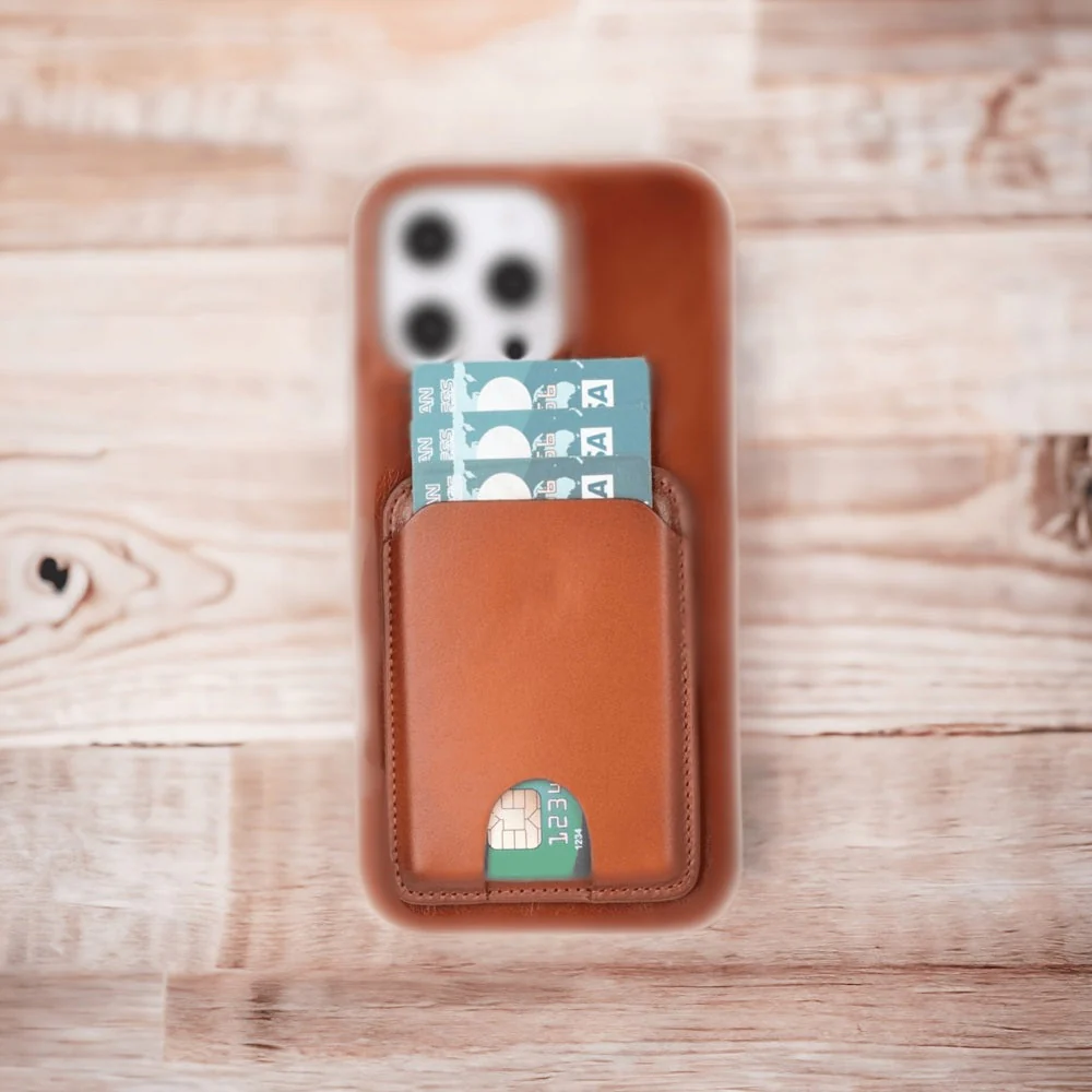 MagFit Leather Magnetic Card Holder - Image 2