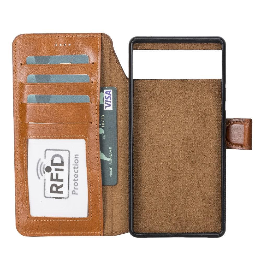 Magic Google Pixel 6 Pro Detachable Leather Wallet Case - Image 10