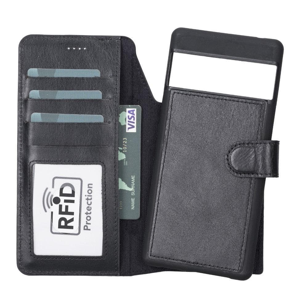 Magic Google Pixel 6 Pro Detachable Leather Wallet Case - Image 16