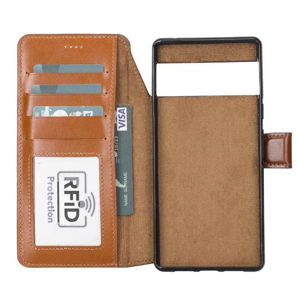 Magic Google Pixel 6 Pro Detachable Leather Wallet Case - Image 3