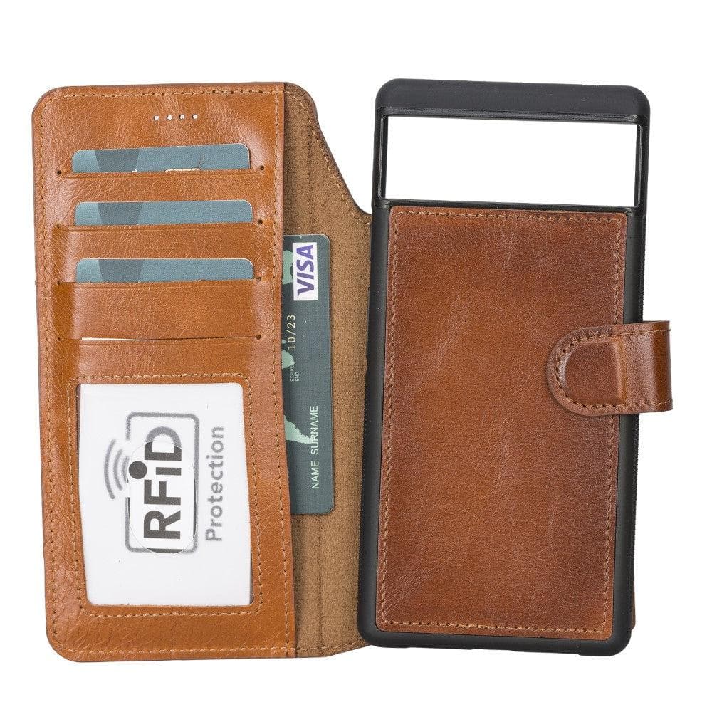 Magic Google Pixel 6 Pro Detachable Leather Wallet Case - Image 9