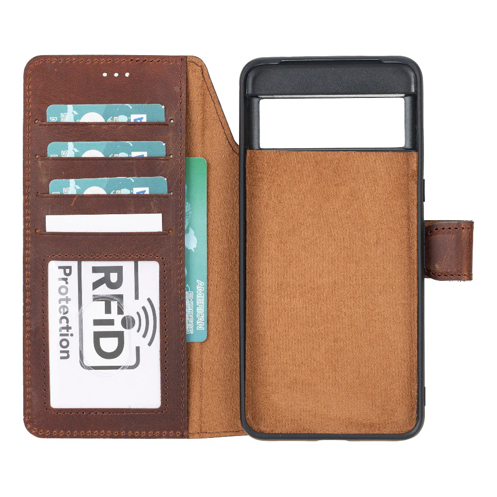 Magic Google Pixel 8 Detachable Leather Wallet Case - Image 4