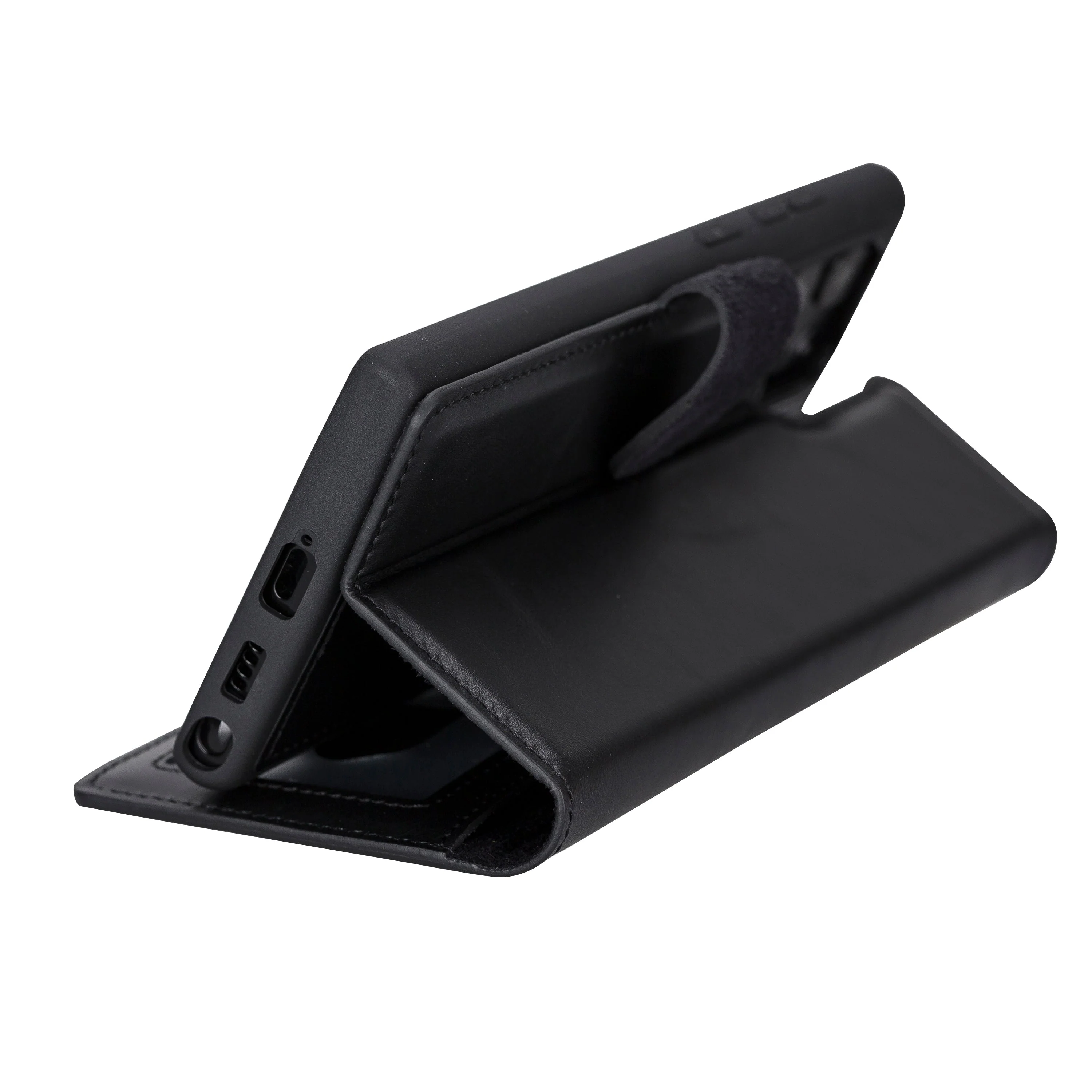 Magic Samsung Galaxy S22 Ultra Leather Detachable Wallet Case - Image 17