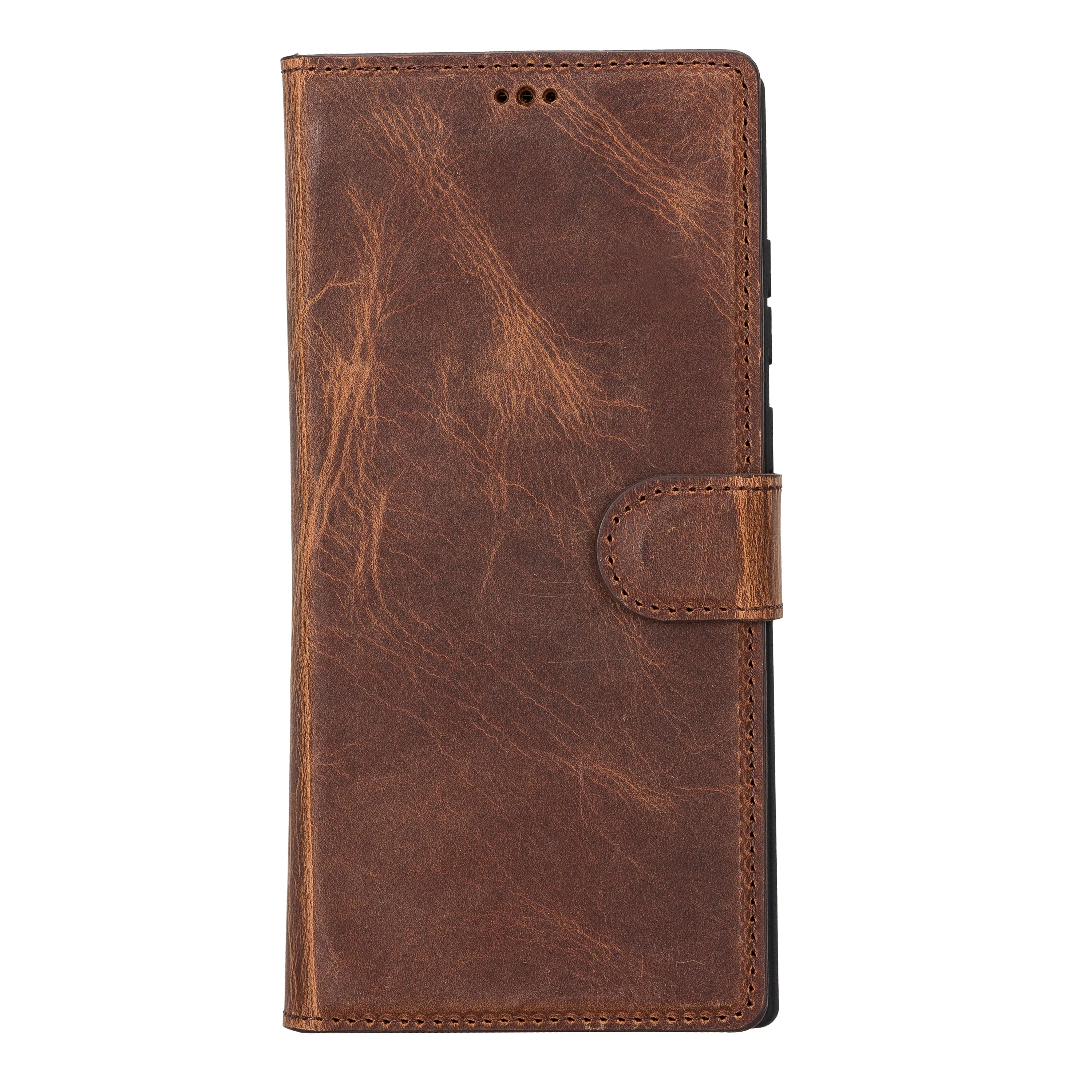 Magic Samsung Galaxy S22 Ultra Leather Detachable Wallet Case - Image 6