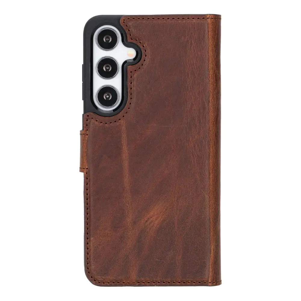 Magic Samsung Galaxy S25 Plus Detachable Leather Wallet Case - Image 21