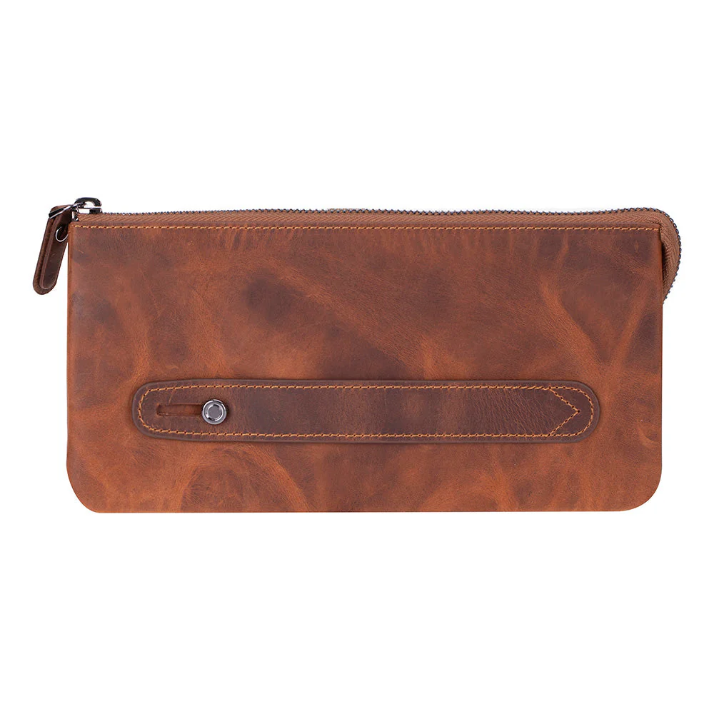 Majeste Leather Clutch Bag - Image 26