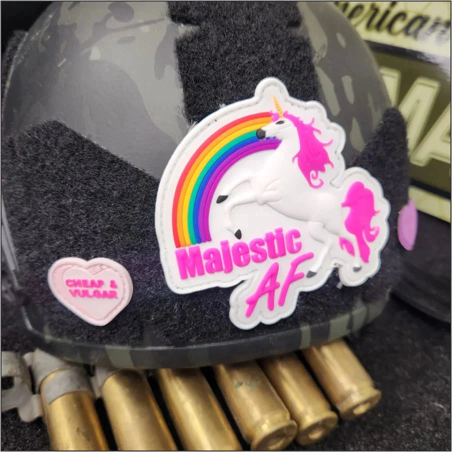 Majestic AF - 3.5 inch PVC Patch - Multiple Colors - Image 2