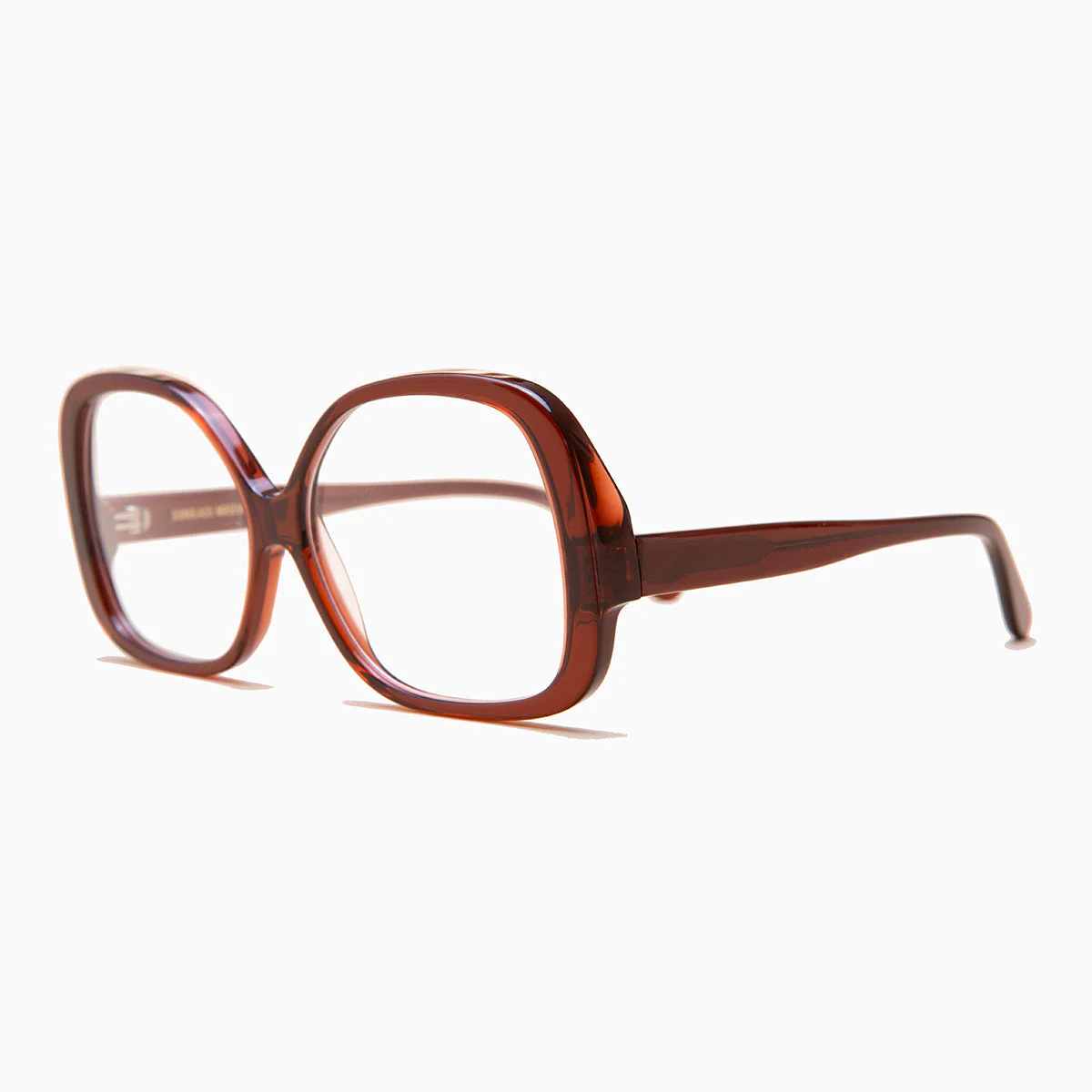 Maroon Square Blue Light Blocker Glasses - Jane - Image 3