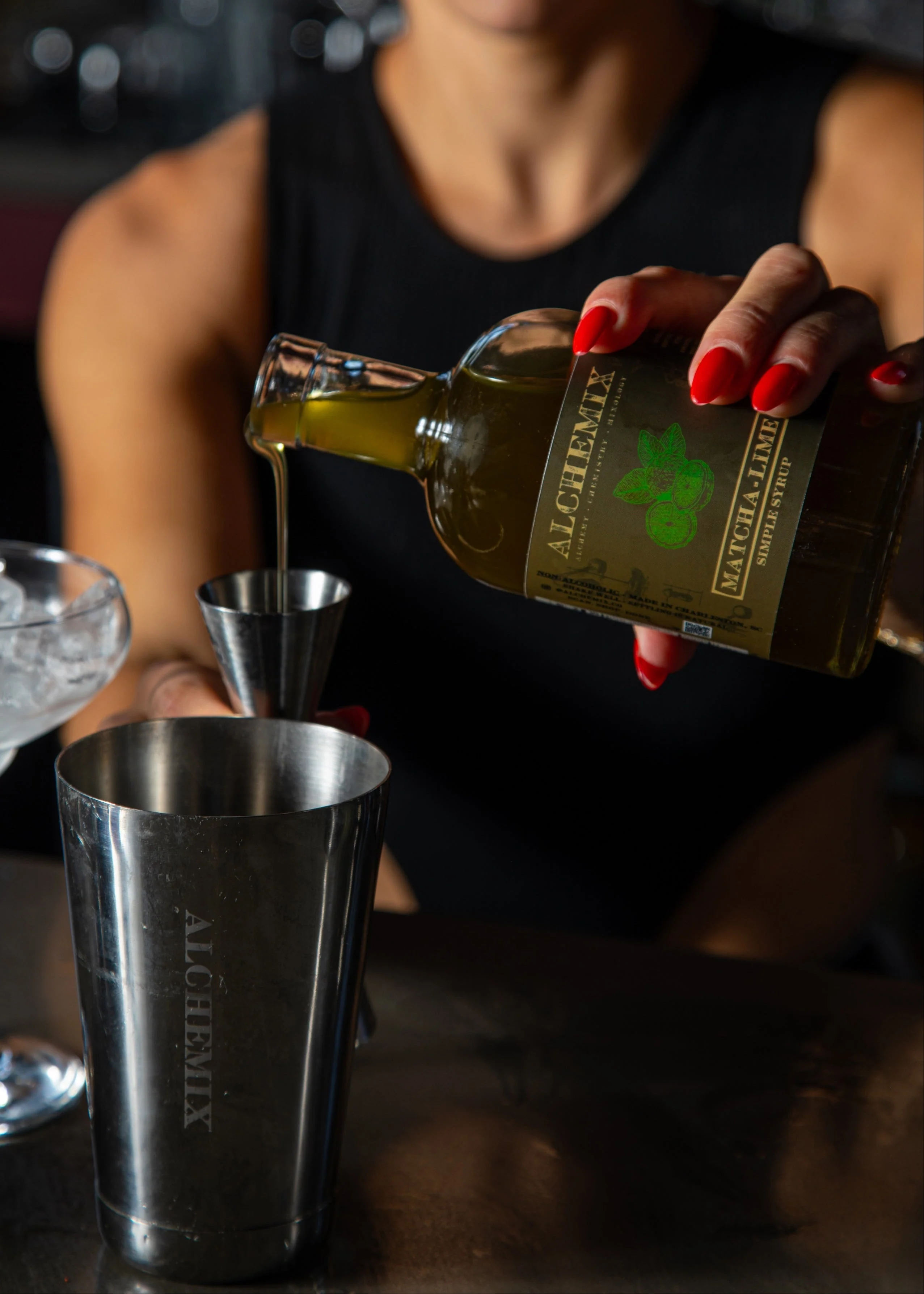 Matcha Lime Syrup