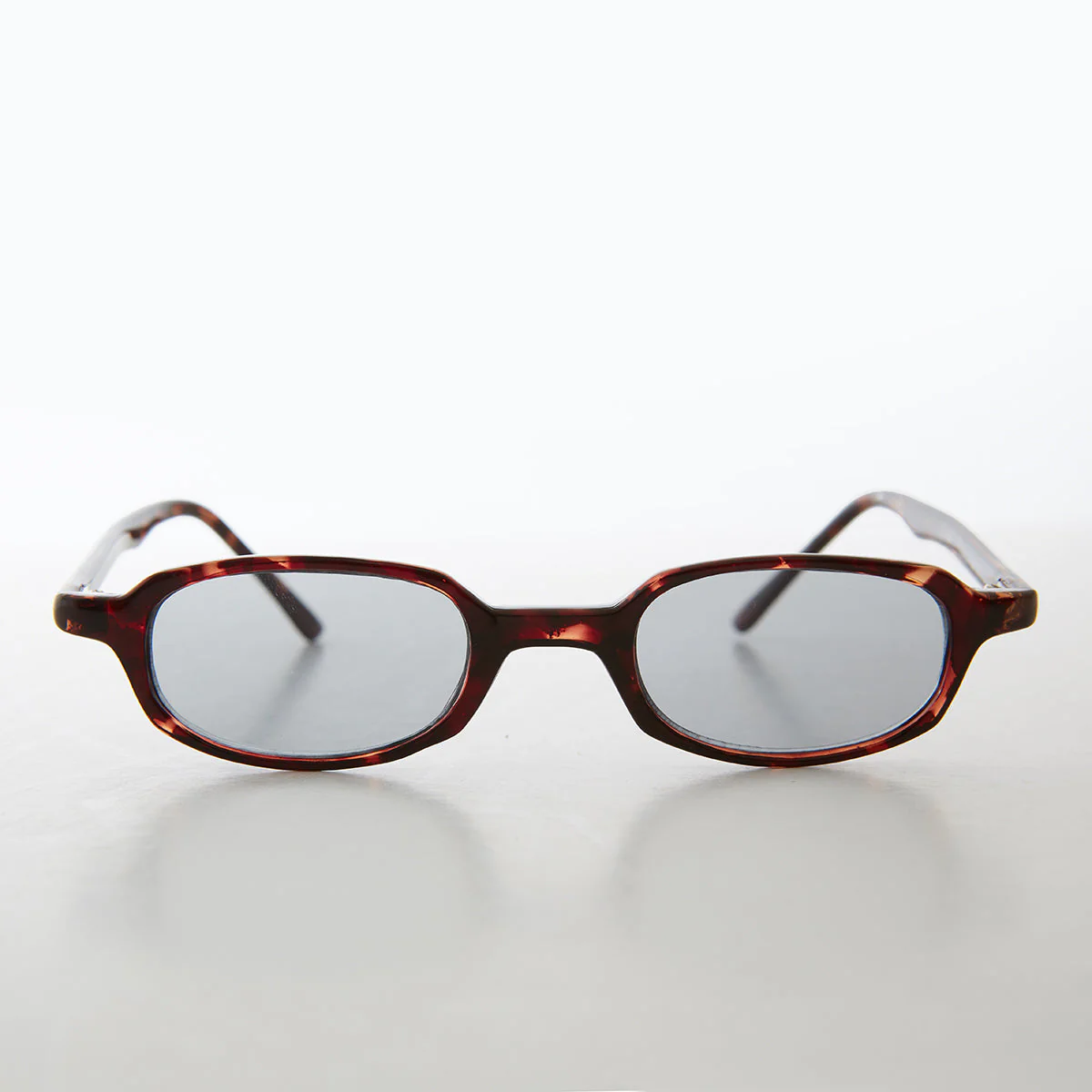 Micro Rectangle Tortoiseshell Sunglasses - Summers 1