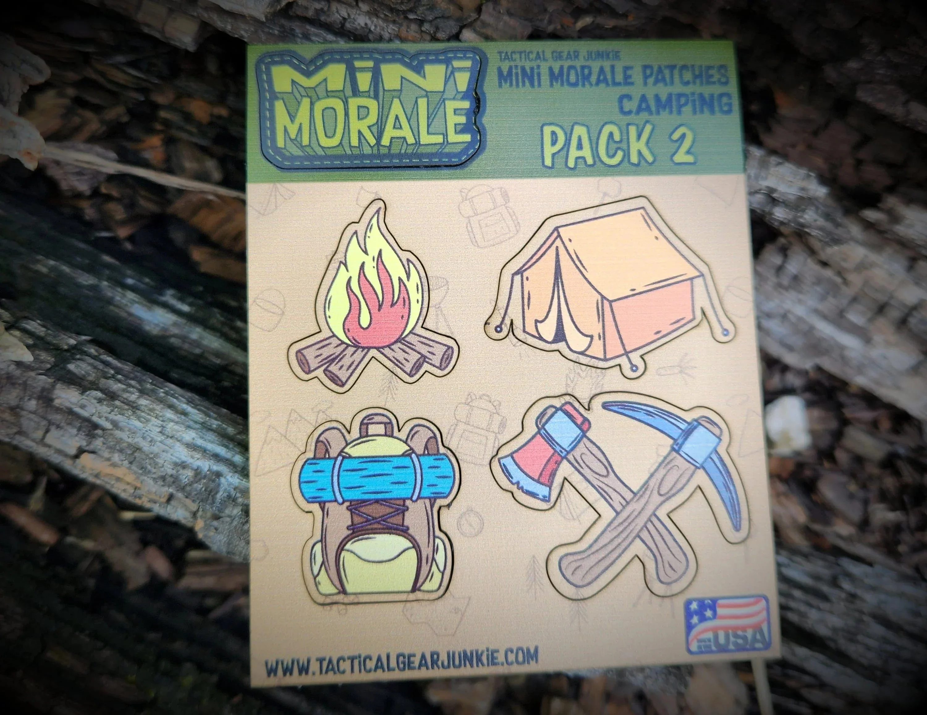 Mini Morale - Backcountry Adventurer's - Camping Patch Pack 2 - Image 2