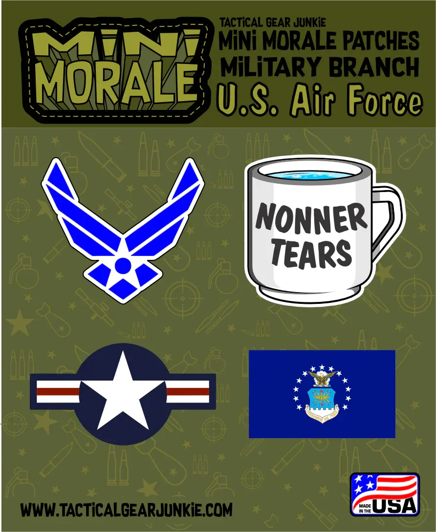 Mini Morale - U.S. Air Force Patch Pack 1