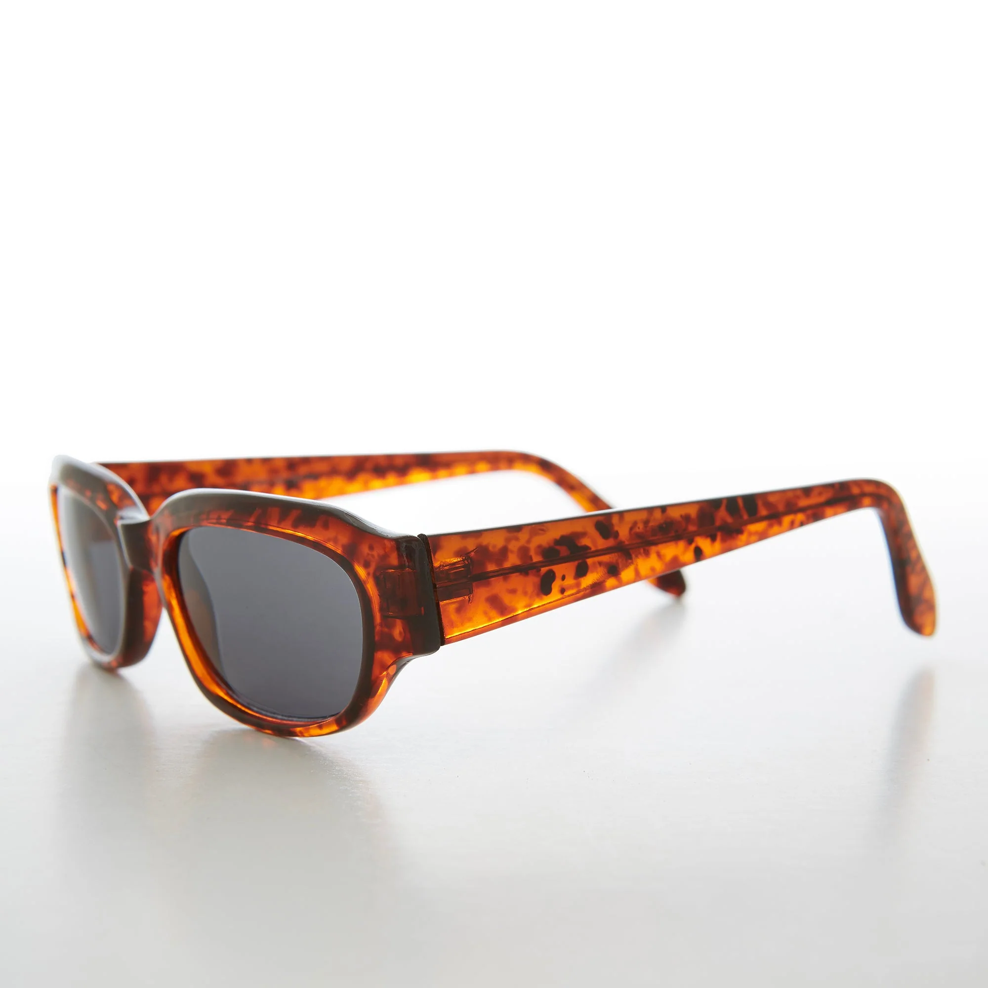Mod Bold Rectangular Unisex Stylish Sunglass - Dana - Image 2