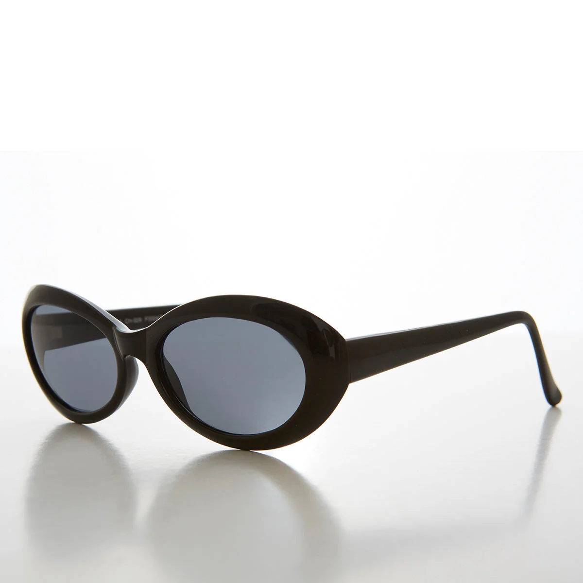 Mod Oval Cat Eye Vintage Deadstock 90s Sunglass - Anita - Image 2