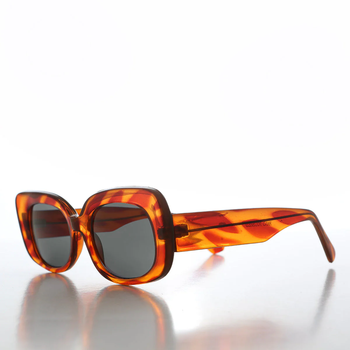Mod Rectangular Vintage Sunglasses -Tuttie - Image 2