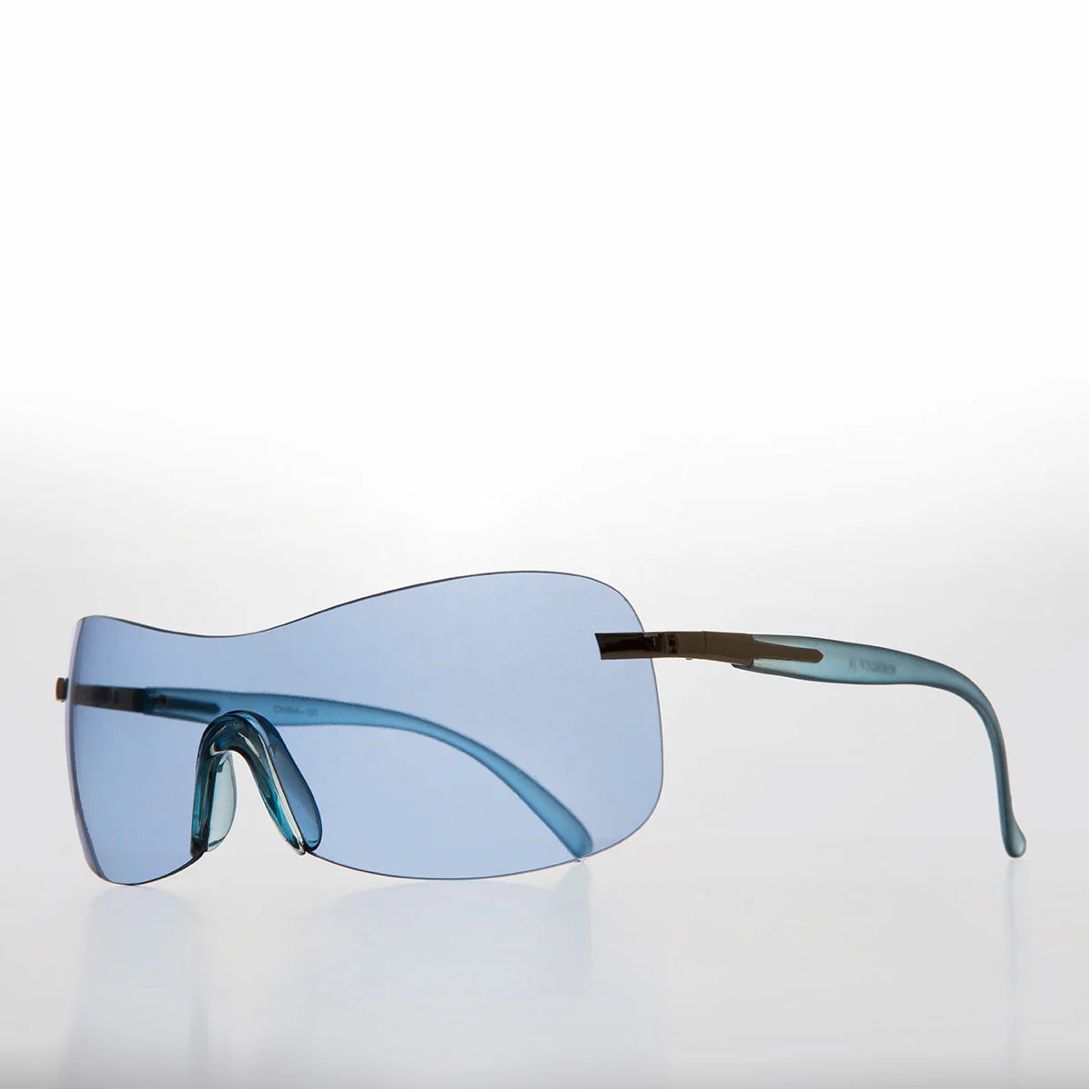 Mono Lens Shield Vintage Sunglasses - Blazer - Image 2