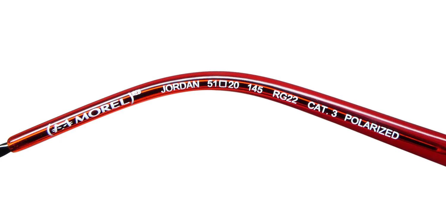 Morel Red Jordan 90022c Sunglasses - Image 16