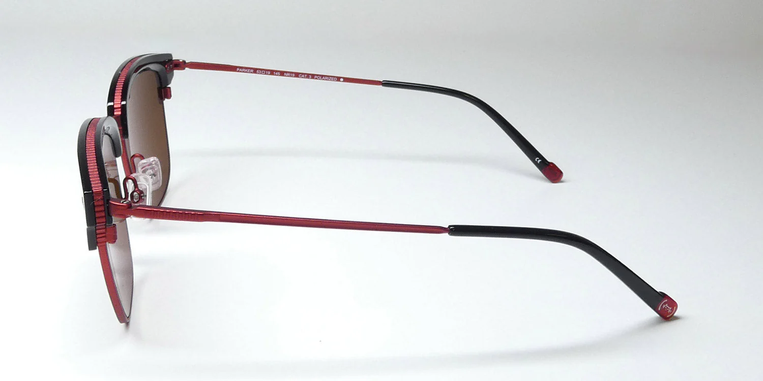 Morel Red Parker 90021c Sunglasses - Image 12