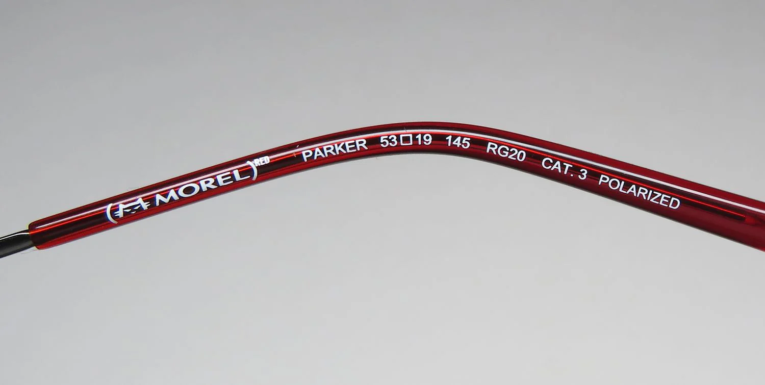 Morel Red Parker 90021c Sunglasses - Image 7