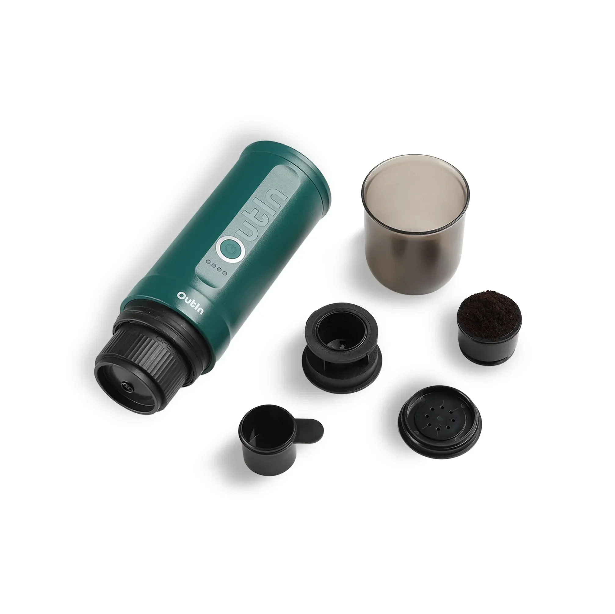 Nano Portable Espresso Machine (OutIn Teal) - Image 3