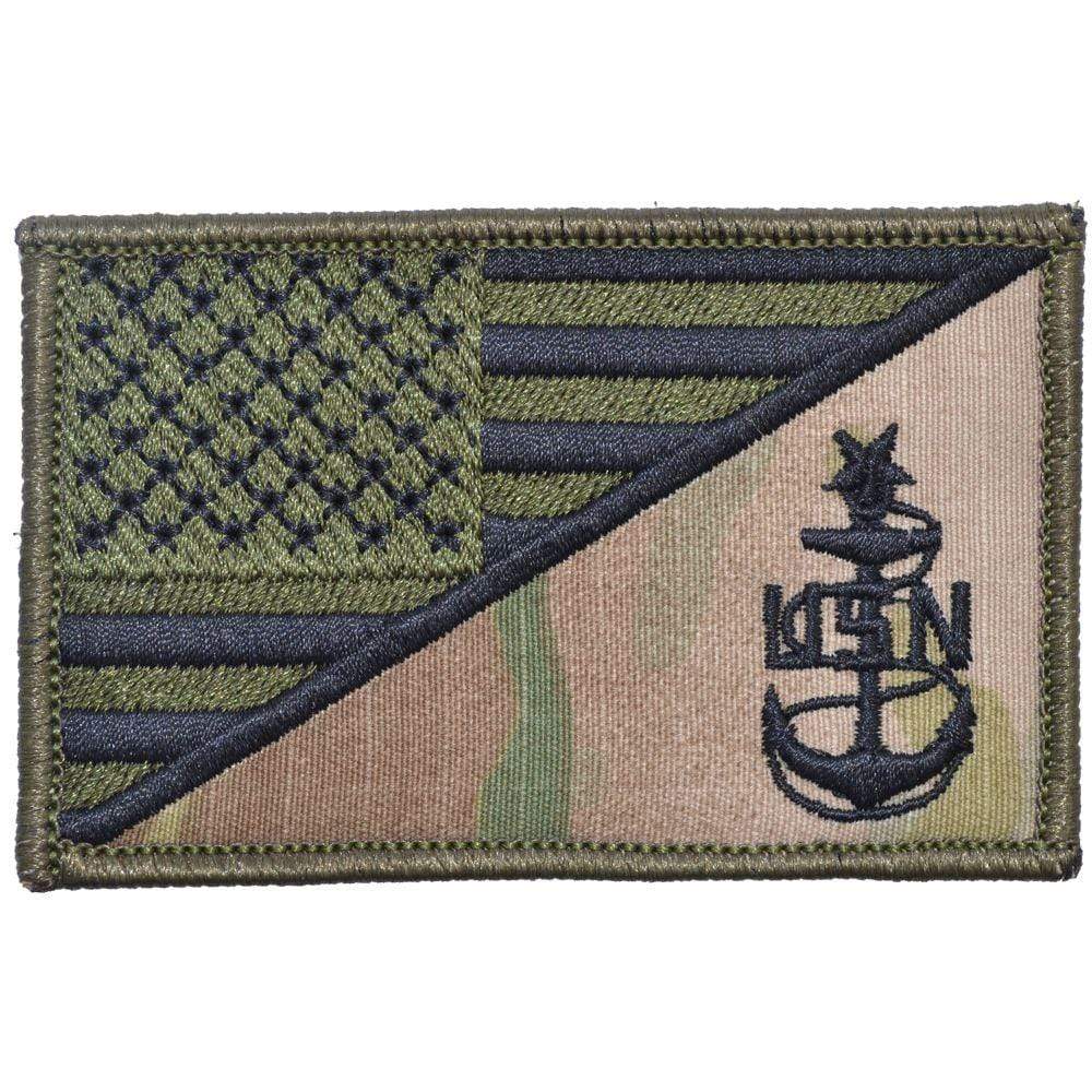 Navy SCPO Senior Chief Petty Officer USA Flag - 2.25x3.5 Patch - Image 7