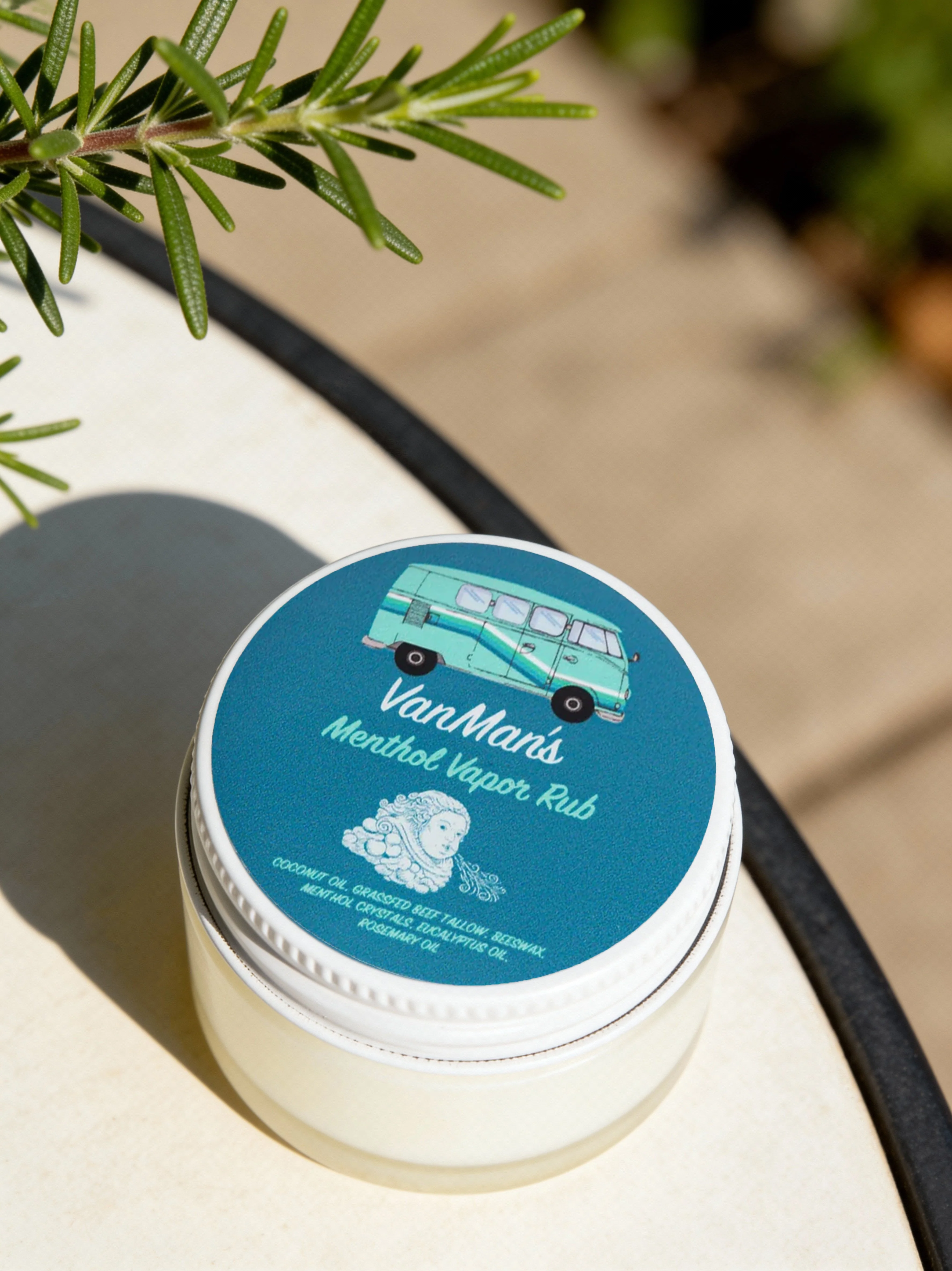 VanMan's Menthol Vapor Rub - 1 oz - Image 2